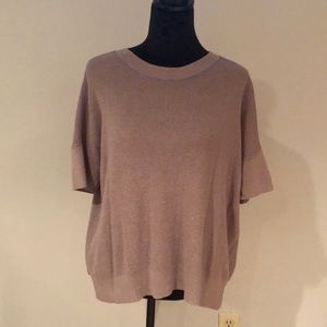 LILLA P short sleeved sweater size L